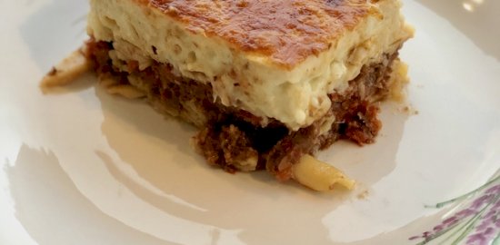 vegan pastistio