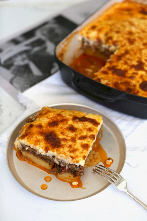 traditional moussaka