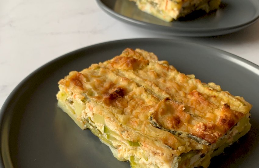 Boureki - Cretan Zucchini Pie