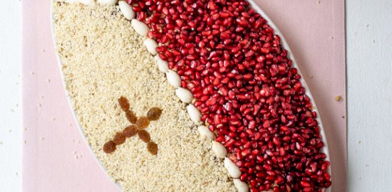 Cypriot Koliva Wheat Berry Memorial food