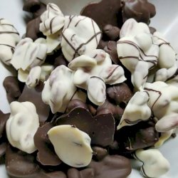 Σοκολατάκια με αμύγδαλα - Chocolate almond rocks