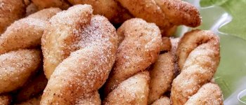 Κουλούρια με ζάχαρη και κανέλα - Cinnamon and sugar cookies