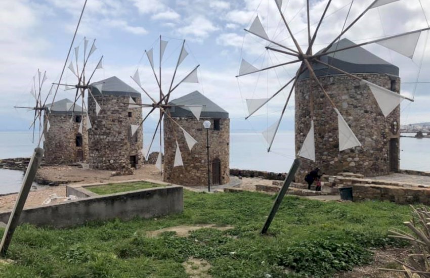 Chios wind mills