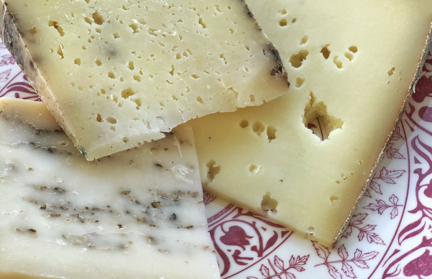 We love Greek cheese