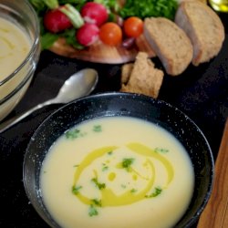 Yellow split peas soup - Soupa Louvana