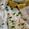 Whole snapper baked with a Greek dressing