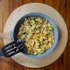 Zucchini and potato scrambled eggs - Kolokouthkia kai patates me ta avga