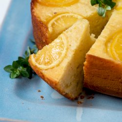 Lemon Thyme Yoghurt Cake