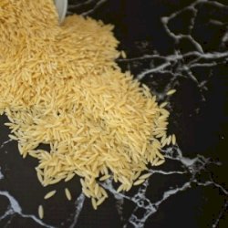 Orzo pasta in red souce - Kritharaki