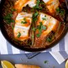 Baked fish in tomato sauce