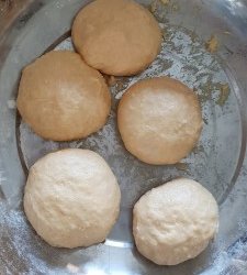 Greek traditional Diples dipped in honey syrup - Δίπλες