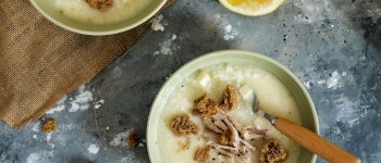 Avgolemoni / Avgolemono – Greek lemon and egg chicken soup