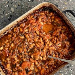 Fasolia Fornou Plaki (Greek Baked Beans)