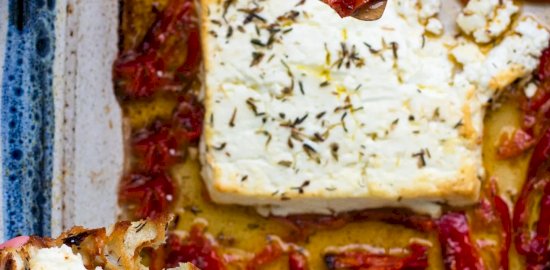 feta capsicum