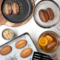 Melomakarona - Greek Honey spiced biscuits