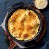 Baked cauliflower with halloumi bechamel