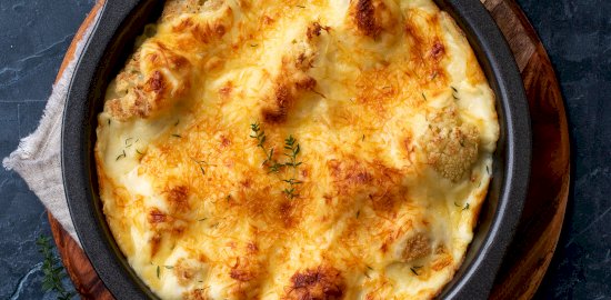 baked cauliflour