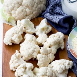 Baked cauliflower with halloumi bechamel
