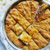 Patatopita - Greek Potato and Fillo Pie Recipe with Olives and Feta
