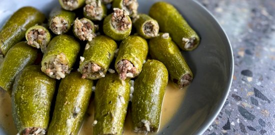 Marias-Stuffed-Zucchini-Landscape