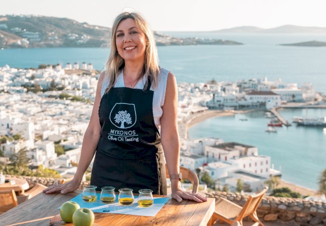 Mykonos Olive Oil Tasting